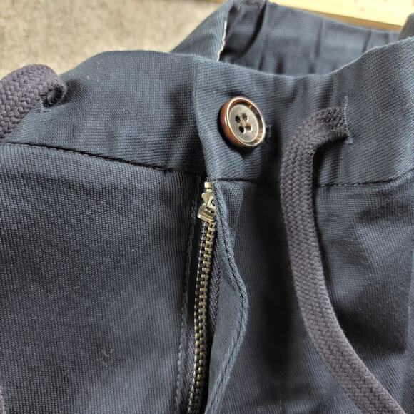 Todd Snyder Madison Drawstring Trouser Pants size M Navy Blue NWT $278 - Picture 8 of 13